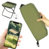 Foldable Backpack Stool Portable Small Mazar Satchel Pen Bag Camping Stool Lightweight Outdoor Folding Chair for Fishing Travel