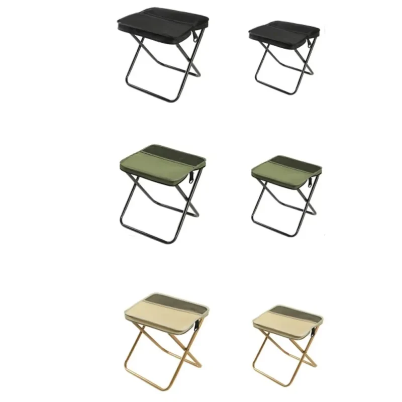 Portable Foldable Backpack Stool Lightweight Camping Fishing Picnic Chair Outdoor Outdoor Adventure Seat for Hiking Travel