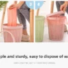 Large Capaci Kitchen Batoom Living Room Toilet Auatic Bag Changing Tra Can Creative Home Use Dusin with Lid