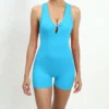 Seamless Yoga Jumpsuits Sports Fitness Set One-Piece Open back Sleeveless Running Quick Dry Gym romper Workout Clothes for Women