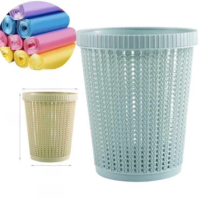 Large Capaci Kitchen Batoom Living Room Toilet Auatic Bag Changing Tra Can Creative Home Use Dusin with Lid