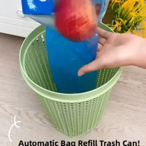 Sd1bff46ced2d40d3a7f664d162d7ba53o.webp Large Capaci Kitchen Batoom Living Room Toilet Auatic Bag Changing Tra Can Creative Home Use Dusin with Lid