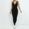 Seamless Yoga Jumpsuits Sports Fitness Set One-Piece Open back Sleeveless Running Quick Dry Gym romper Workout Clothes for Women