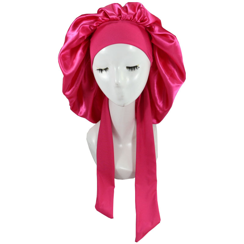 Adjustable Satin Sleep Cap