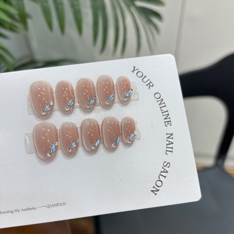 Small Diamond Handmade Nails