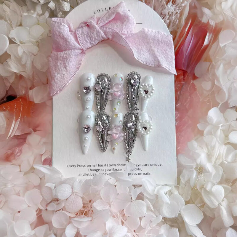 Handmade press-on nails