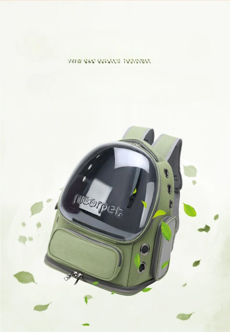 Carry a cat bag when going out, portable and breathable space pet cabin backpack dog bag cat supplies
