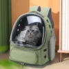 Carry a cat bag when going out, portable and breathable space pet cabin backpack dog bag cat supplies