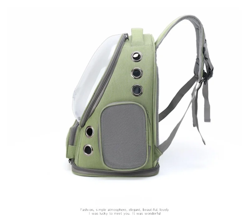 Carry a cat bag when going out, portable and breathable space pet cabin backpack dog bag cat supplies