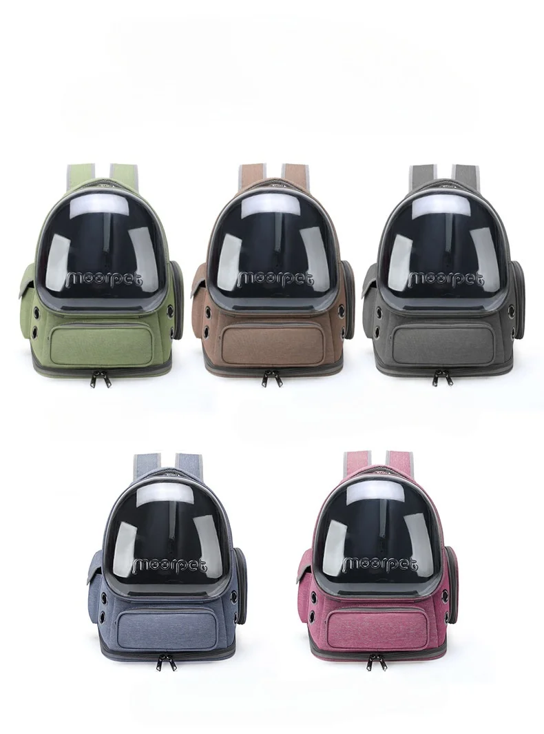 Carry a cat bag when going out, portable and breathable space pet cabin backpack dog bag cat supplies