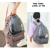 Carry a cat bag when going out, portable and breathable space pet cabin backpack dog bag cat supplies