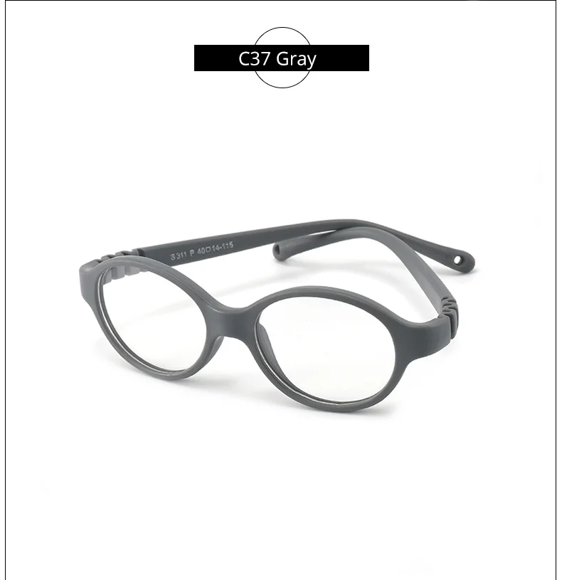 S07704157841b493a8a4330853ddd93991.webp Ralferty Unbreakable Baby Children's Eyeglass Frames Kids No Diopter Optic Prescription Glasses Frame With Strap Small Oval 1-3Y
