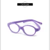 Sadfea77dc81f4f50b160db6f54d951e6L.webp Ralferty Unbreakable Baby Children's Eyeglass Frames Kids No Diopter Optic Prescription Glasses Frame With Strap Small Oval 1-3Y