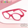 Saf227f4bee41430fbee14b650667c853b.webp Ralferty Unbreakable Baby Children's Eyeglass Frames Kids No Diopter Optic Prescription Glasses Frame With Strap Small Oval 1-3Y