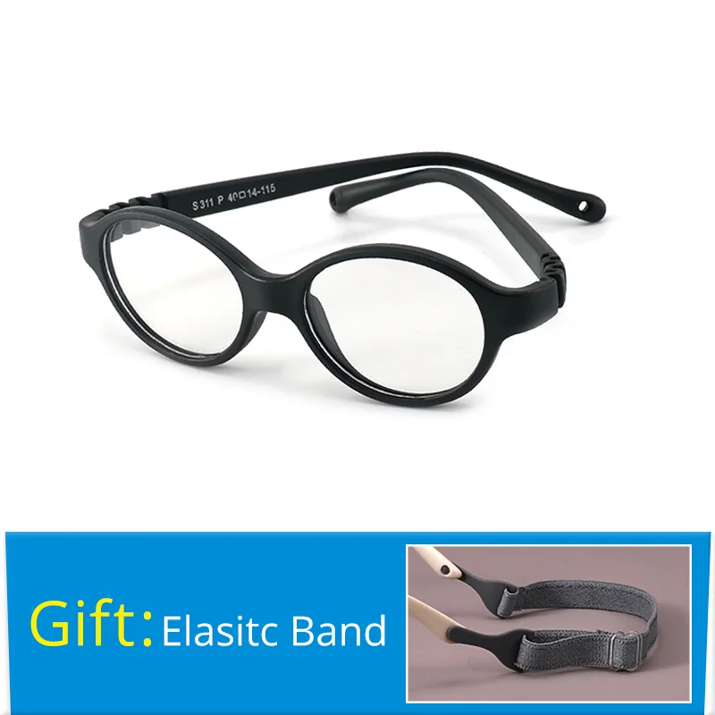 Sd3f9f9458aaf4baa9f16a6c26068b326H.webp Ralferty Unbreakable Baby Children's Eyeglass Frames Kids No Diopter Optic Prescription Glasses Frame With Strap Small Oval 1-3Y