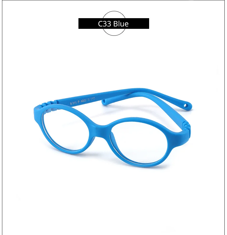 Se3a424cff8e2496c80e03098d0f044560.webp Ralferty Unbreakable Baby Children's Eyeglass Frames Kids No Diopter Optic Prescription Glasses Frame With Strap Small Oval 1-3Y
