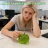 Translucent Green Apple Squishy Toy – Slow-Rising Sensory Stress Relief Fidget