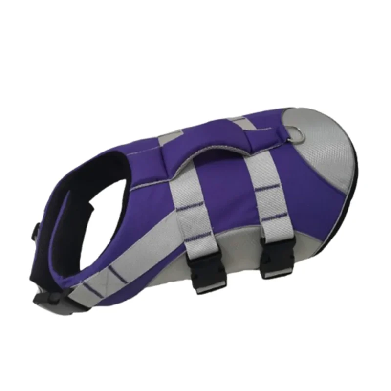 S68ce4e4fc2ab45f2b4c4b805fd95d512O.webp Reflective Dog Life Jacket – Adjustable Buoyancy Safety Vest