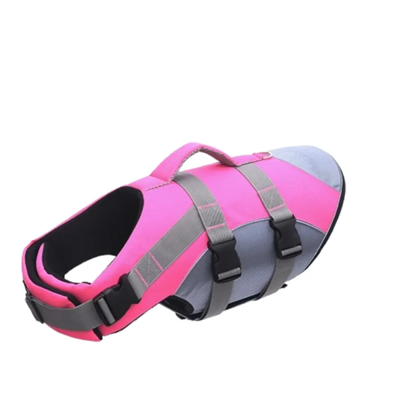 S90c12bcc08784efc8ac63c98b3d17ff8F.webp Reflective Dog Life Jacket – Adjustable Buoyancy Safety Vest