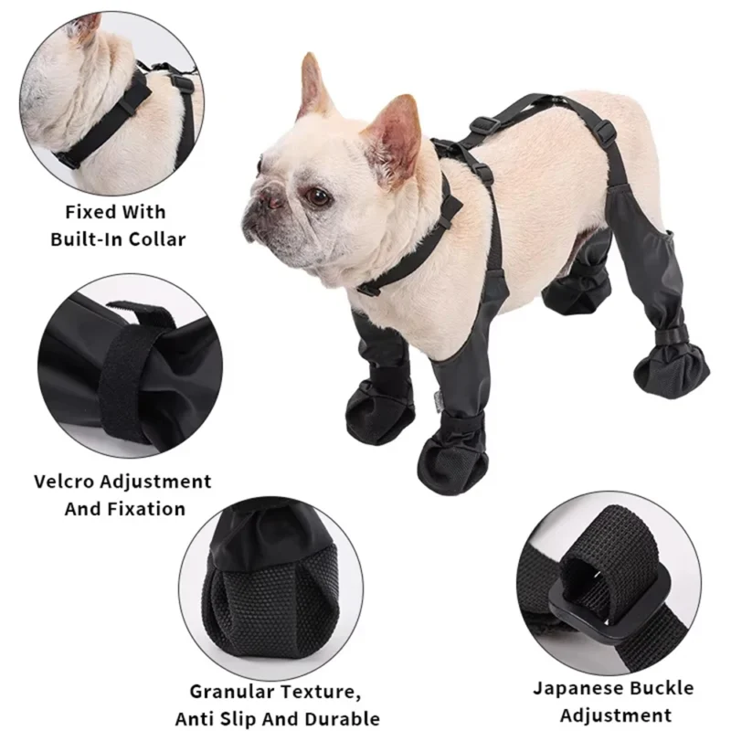 Sc7a63a9fde724e609256759404c37315x.webp Waterproof Dog Boots – Protective Outdoor Paw Shoes for Dogs