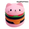 Jumbo Kawaii Squishy Toys Slow Rising Squeeze PU Popcorn Animals Anti Stress Relief Squishies Toy For Children Kids Xmas Gift