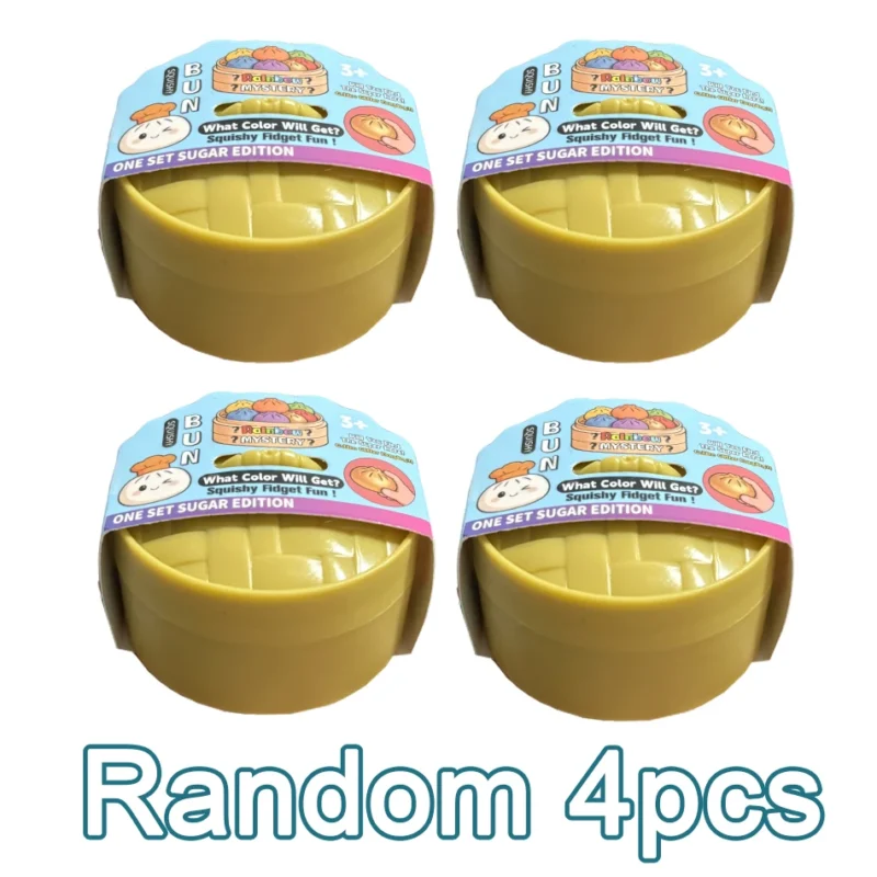 S5db763e2c3ff4303b2b33105f82e3d459.webp Mini Glitter Dumpling Squishy with Box Dumplings Sensory Steamer Soft Dough Ball for Decompression Fidget Toy Stress Relief Gift