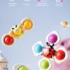 Cartoon spinning toy insect ocean-themed bath toy stress relief toy