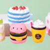 Jumbo Kawaii Squishy Toys Slow Rising Squeeze PU Popcorn Animals Anti Stress Relief Squishies Toy For Children Kids Xmas Gift