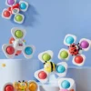 Cartoon spinning toy insect ocean-themed bath toy stress relief toy