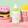 Jumbo Kawaii Squishy Toys Slow Rising Squeeze PU Popcorn Animals Anti Stress Relief Squishies Toy For Children Kids Xmas Gift