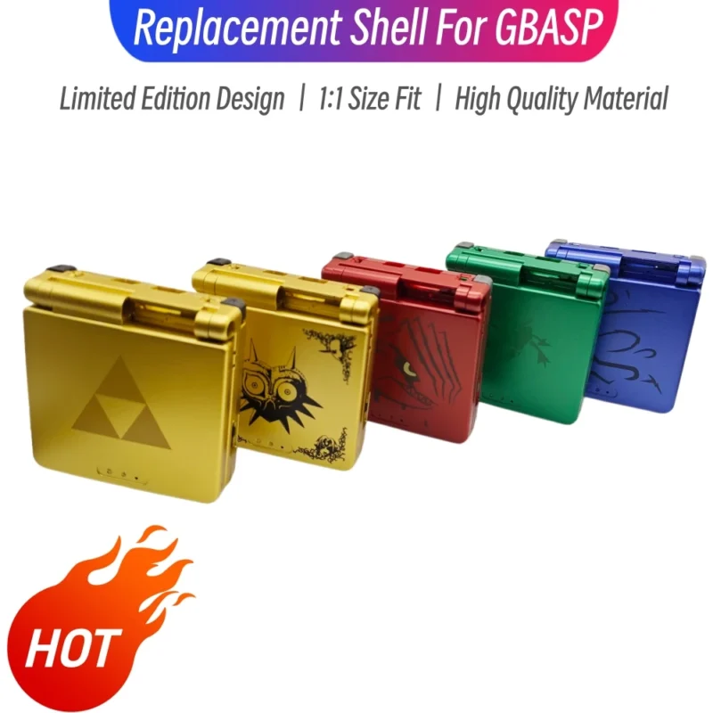 Sfd5f95bff884415b9aa59147885870a4J.webp Multiple Colors DIY Case For GBA SP Housing Cover Case For GBASP Shell Limited Edition Repair Replacement Shell Accessories