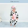 Cartoon Flannel Baby Rompers Unicorn Rabbit Dinosaur Pajamas Cotton Baby Boy Girls Animal Costume Baby Jumpsuit Kigurumi Outfits
