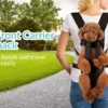 Pet Carrier Backpack for Dogs Cat Thickened Sponge Pet Front Dog Carrier Backpacks Portable Puppy Transportation Dog Bags
