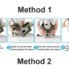 Pet Carrier Backpack for Dogs Cat Thickened Sponge Pet Front Dog Carrier Backpacks Portable Puppy Transportation Dog Bags