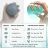 Ocean Shells Squishy Stress Balls Fidget Toy Super Soft Transparent Star Maltose Cubes Squeeze Fidget Toy Adult Stress Relief