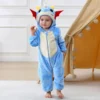 Cartoon Flannel Baby Rompers Unicorn Rabbit Dinosaur Pajamas Cotton Baby Boy Girls Animal Costume Baby Jumpsuit Kigurumi Outfits