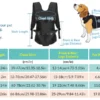 Pet Carrier Backpack for Dogs Cat Thickened Sponge Pet Front Dog Carrier Backpacks Portable Puppy Transportation Dog Bags